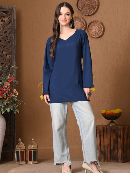 Blue Musturd Dori Top