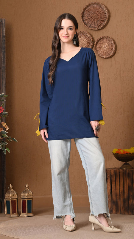 Blue Musturd Dori Top
