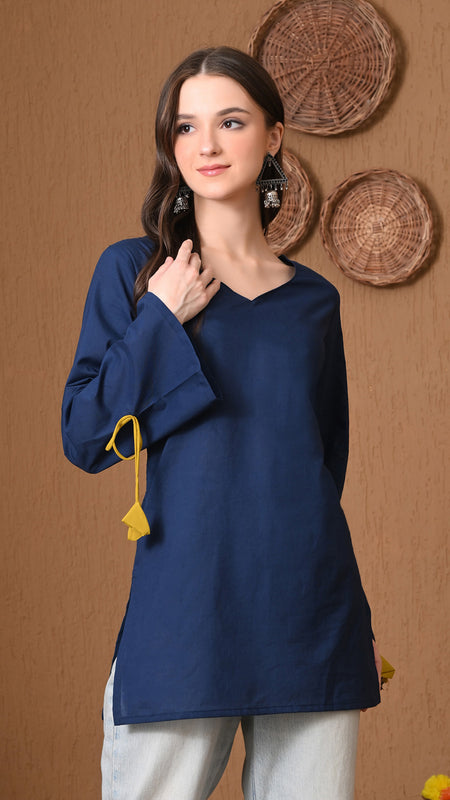 Blue Musturd Dori Top