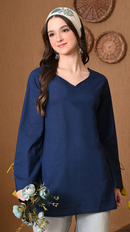 Blue Musturd Dori Top