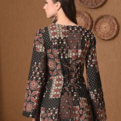Black Patch Top