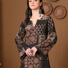 Black Patch Top