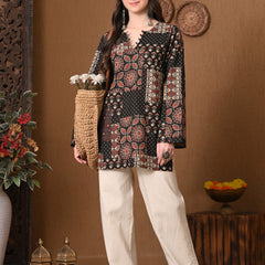 Black Patch Top