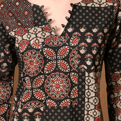 Black Patch Top
