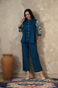Blue Embroidery Co-ords