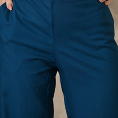 Blue Embroidery Co-ords