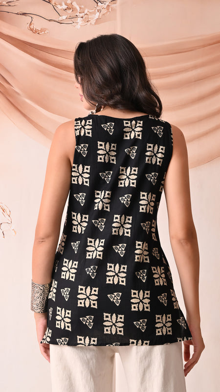 Black Square Batik