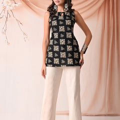 Black Square Batik