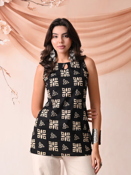 Black Square Batik