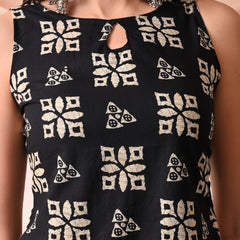 Black Square Batik