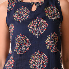 Blue Round Tree