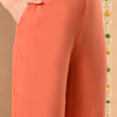 Peach Embroidery CordSet