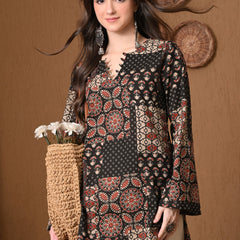 Black Patch Top