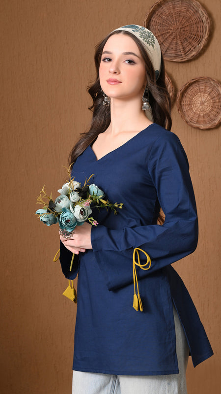 Blue Musturd Dori Top